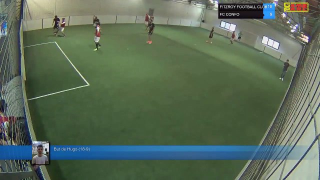 But de Hugo (18-9) - FITZROY FOOTBALL CLUB Vs FC CONFO - 18/06/19 20:00 - LIGUE 4