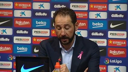 Valverde: "Evidentemente vamos a notar la baja de Messi"