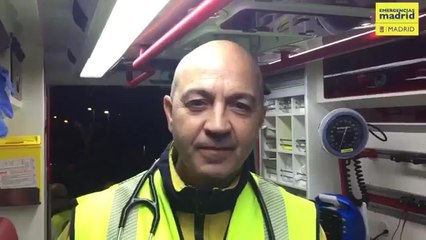 Grave un hombre de 38 años al volcar su vehículo en Villaverde