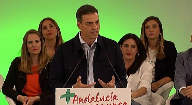 Sánchez anuncia un plan de empleo para Andalucía en los PGE