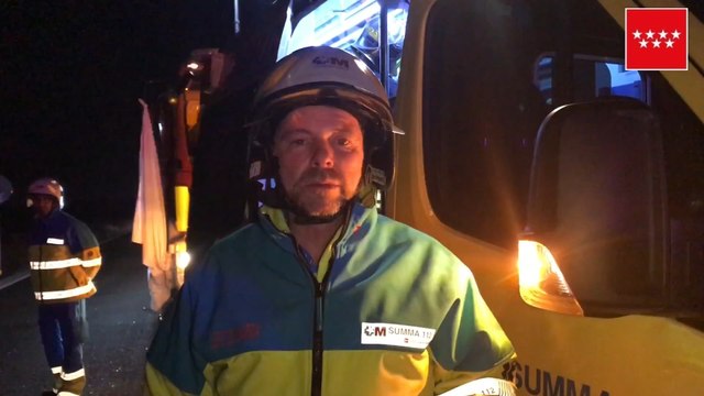Tres fallecidos al colisionar dos vehículos en la M-219 en Pozuelo del Rey