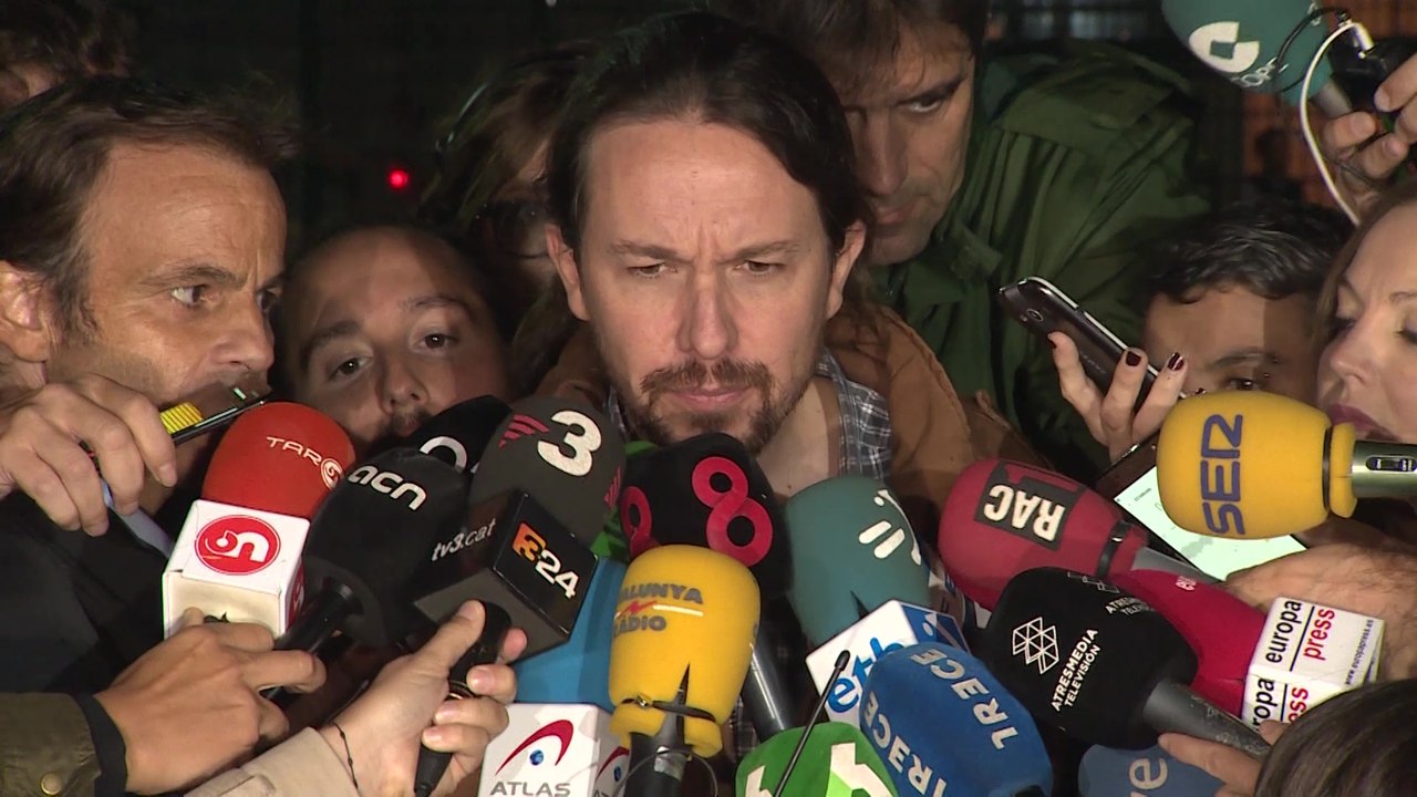 Iglesias tras reunirse con Junqueras: "Ahora qu...