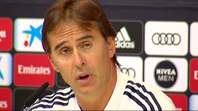 Lopetegui: Bale ha sido muy responsable al no jugar con Gales