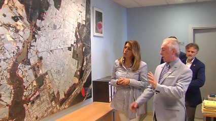 Díaz se reúne con regantes de Palos de la Frontera