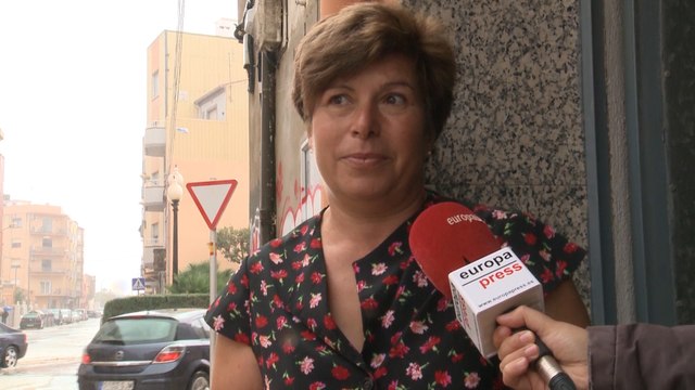 Vecinos de Benicarló sobre el temporal de gota fría