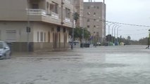 Las lluvias se ceban con Castellón