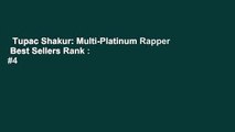 Tupac Shakur: Multi-Platinum Rapper  Best Sellers Rank : #4