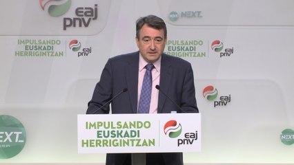 Esteban: "El PNV será decisivo en la próxima legislatura"