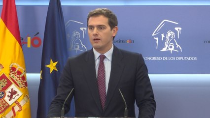 Cs: "Hoy es un buen día para España, después de una legislatura fallida"