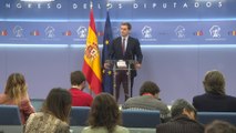 Rueda de prensa de Albert Rivera