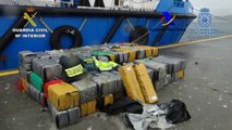 Desarticulan banda que transportaba cocaína en cargueros transoceánicos
