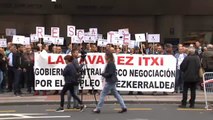 Protesta de los trabajadores de La Naval