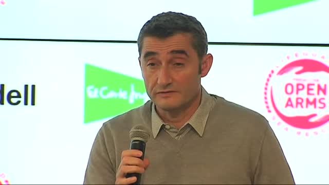 Valverde: Messi está muy bien, ha entrenado perfectamente