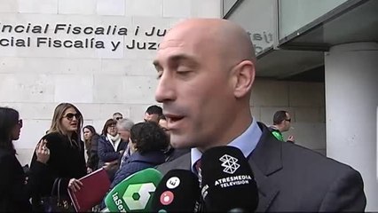 Rubiales: "Gracias a la justicia se están aclarando todas las cosas de manera satisfactoria"