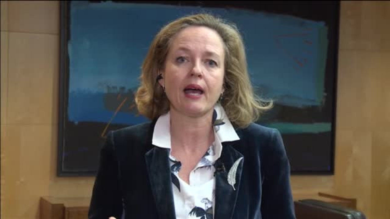 Nadia Calviño: "Me sorprende que las derechas de las tres cabezas hayan votado igual que los independentistas"