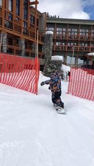 Five-Year-Old Snowboarder Shreds and Spins