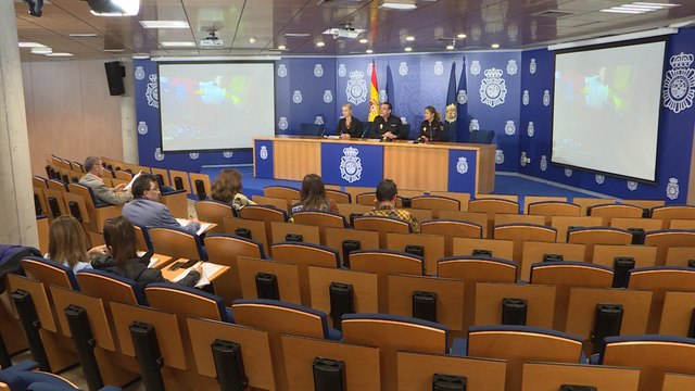 Rueda de prensa de la Policía Nacional sobre operación 'Quijote'