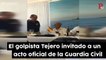 La Guardia Civil invita al golpista Tejero a una comida y le homenajea