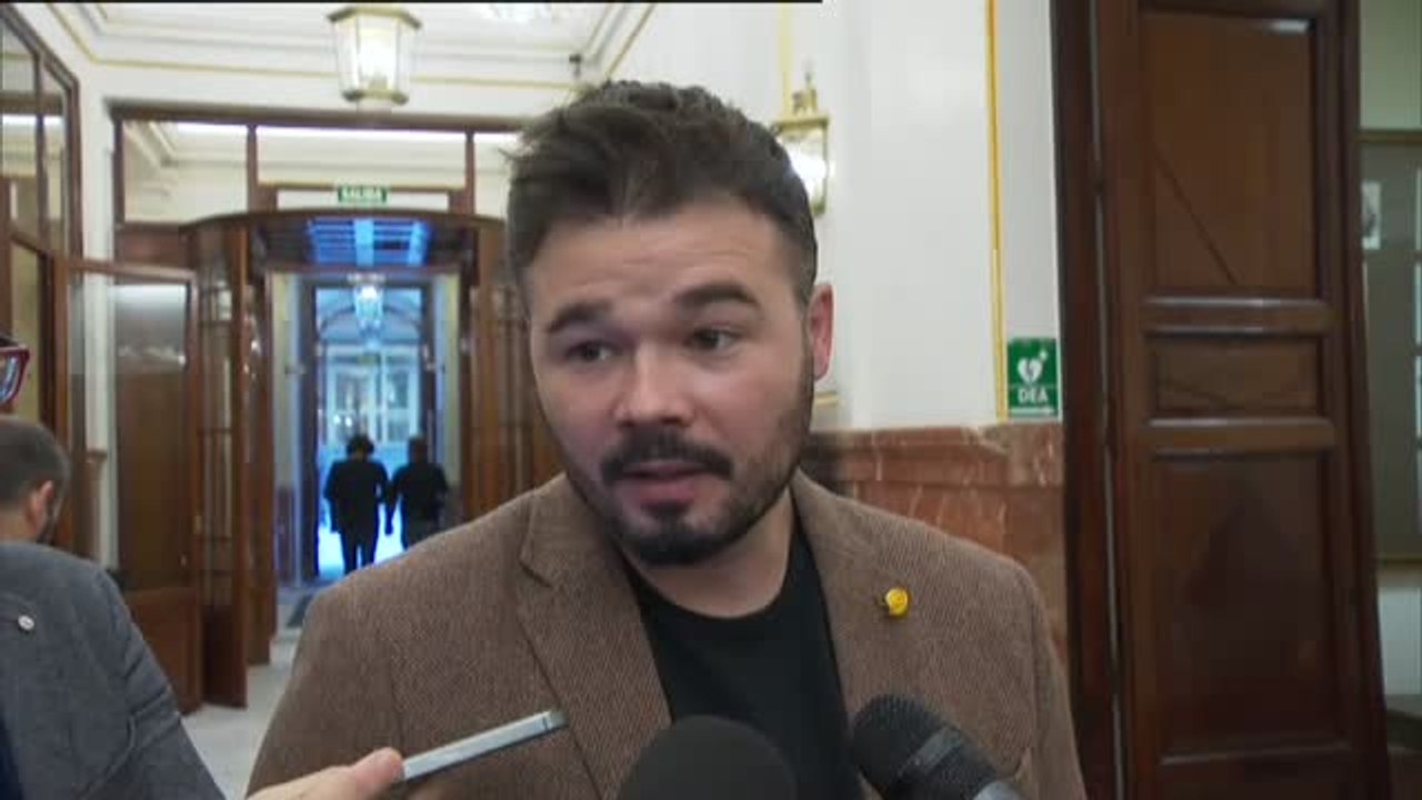 Rufián sobre el ministro Borrell: "es más chulo que un ocho"