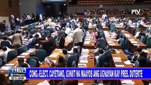Cong.-elect. Cayetano, iginiit na maayos ang ugnayan kay Pangulong #Duterte