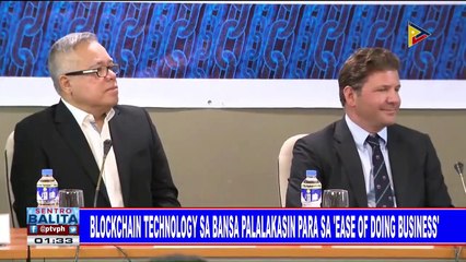 Blockchain technology sa bansa, palalakasin para sa 'Ease of Doing Business'