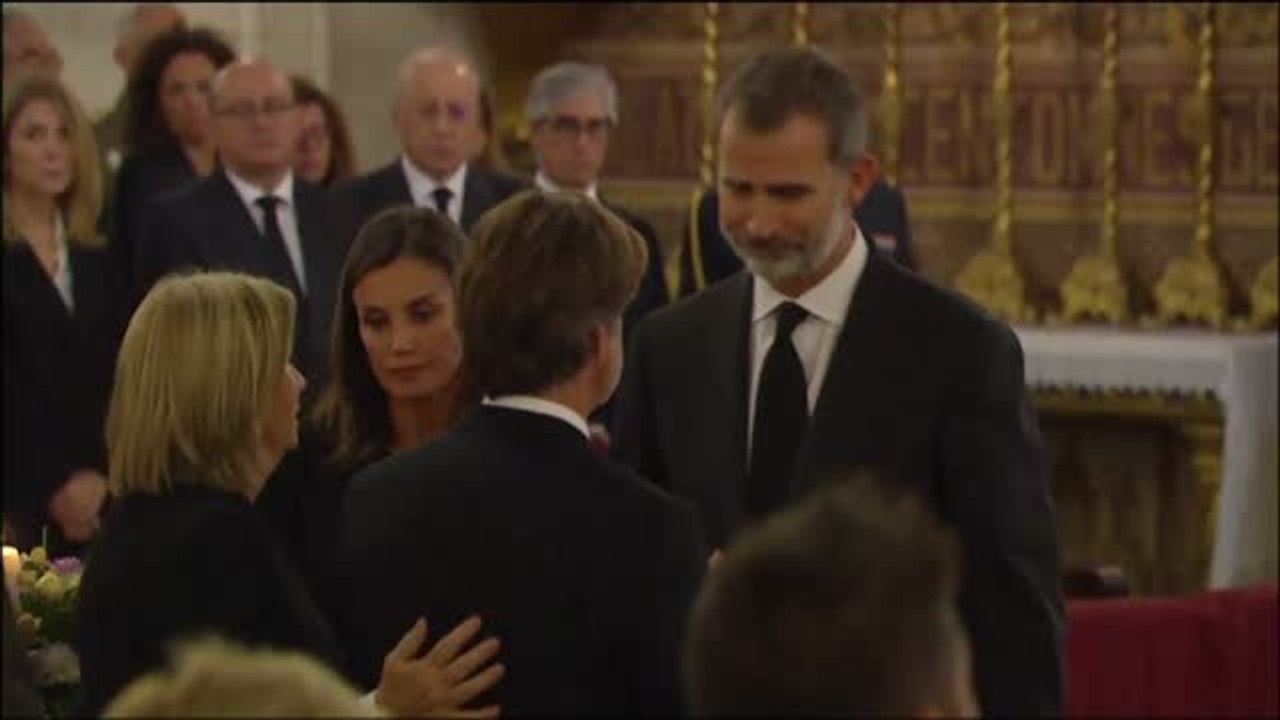 Los Reyes presiden el funeral por las víctimas de las inundaciones de Mallorca