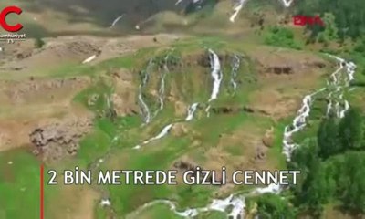 2 bin metrede gizli cennet... Görenleri hayran bırakıyor
