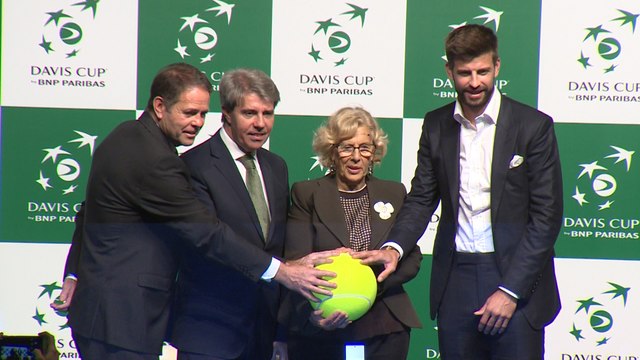 Presentación en Madrid de la nueva Copa Davis
