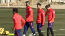 Diego Costa y Savic vuelven a los entrenamientos del Atlético