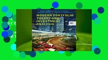Full version  Modern Portfolio Theory and Investment Analysis  Best Sellers Rank : #1