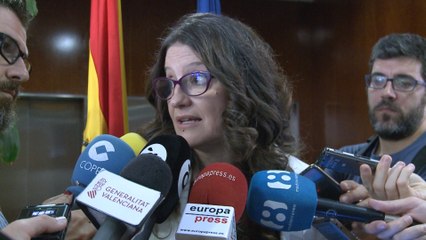 Oltra: "Compromís defenderá los intereses de los valencianos en los PGE"