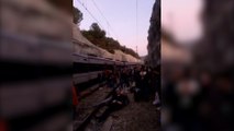 Culmina la retirada de trenes en Castellgalí (Barcelona)