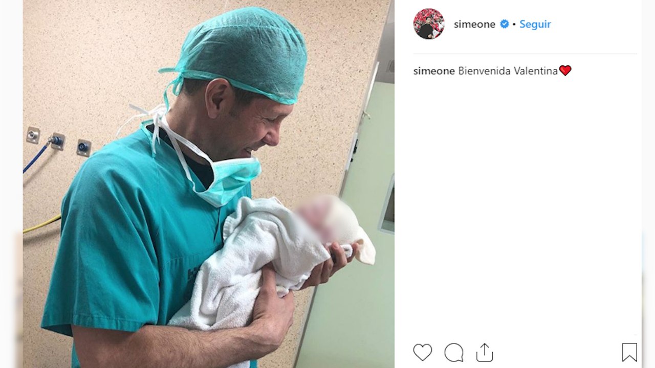 Simeone y Carla Pereyra anuncian que son padres por segunda vez