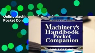 Online Machinery's Handbook, Pocket Companion  For Kindle