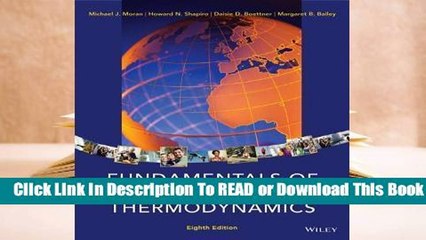 Online Fundamentals of Engineering Thermodynamics  For Free