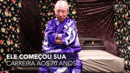 Aos 82 anos, ele é o ator "de luz vermelha"  mais velho do mundo