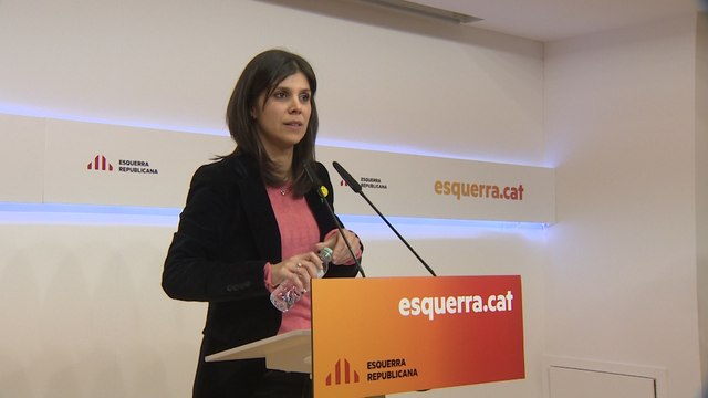 ERC no se siente presionada por un posible avance electoral y no contempla retirar la enmienda