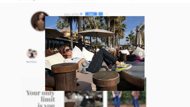 Paula Echevarría y su novio se relajan en Marbella