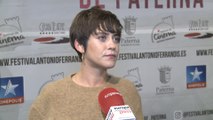 María León en el preestreno de la película 'Sin Fin' en Paterna