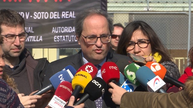 Torra pide a Sánchez coraje y valentía para volver al diálogo