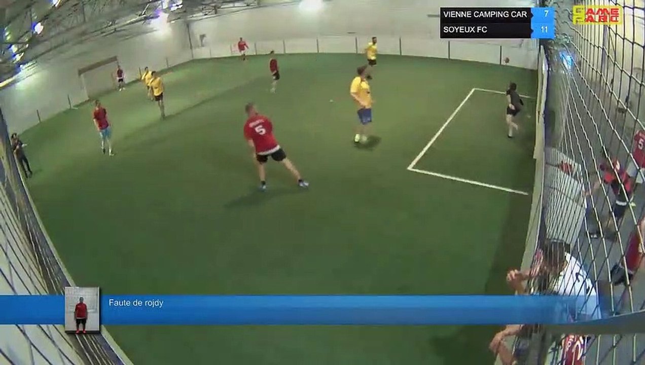 Faute de rojdy - VIENNE CAMPING CAR Vs SOYEUX FC  - 18/06/19 20:00 - LIGUE 4  - Poitiers Game Parc