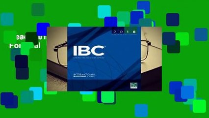 [Read] 2018 International Building Code  For Trial