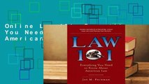 Online Law 101: Everything You Need to Know about American Law  For Trial