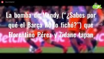 La bomba de Mendy (“¿Sabes por qué el Barça no lo fichó?”) que Florentino Pérez y Zidane tapan
