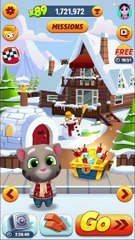 My Talking Tom Gold Run 05 Frosty Tom Gameplay Android