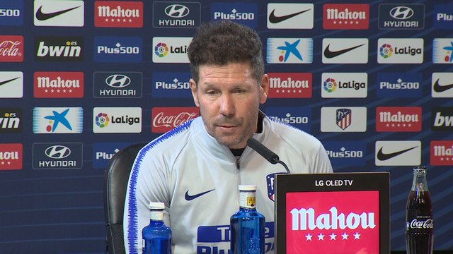 Simeone: Nosotros estamos con ilusión