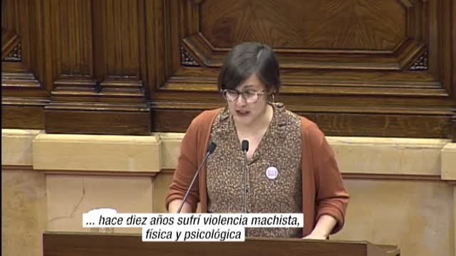 Jenn Díaz (ERC): Hace diez años sufrí violencia machista, física y psicológica