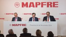 Mapfre gana 529 millones en 2018, un 24,5% menos pero mantiene el dividendo