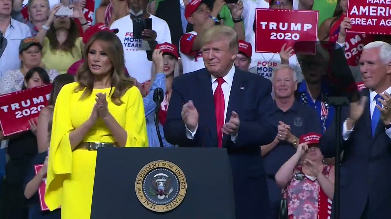 Trump will es noch mal wissen - Start in den US-Wahlkampf für 2020