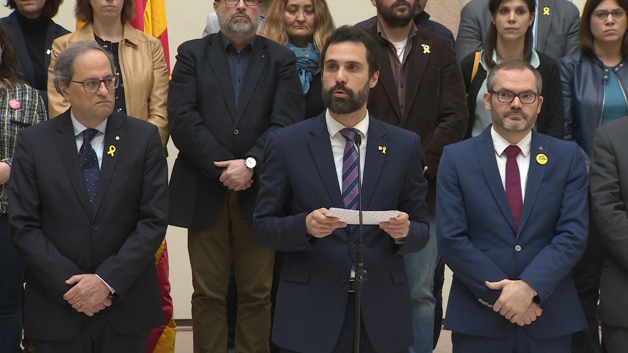 Torrent pide una solución democrática ante el inicio del juicio